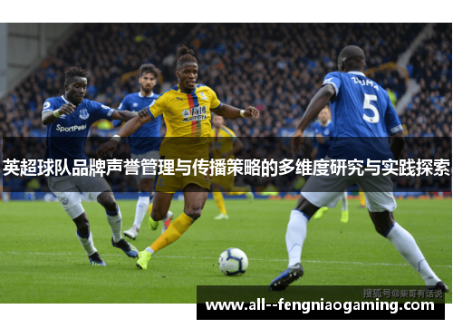 英超球队品牌声誉管理与传播策略的多维度研究与实践探索